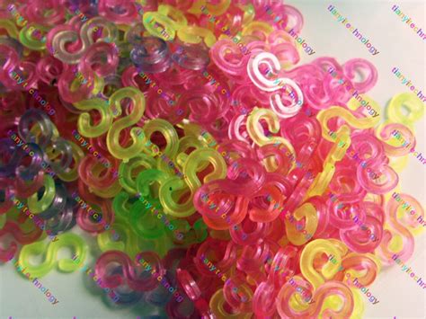 c clips loom bands|loom bracelet connectors.